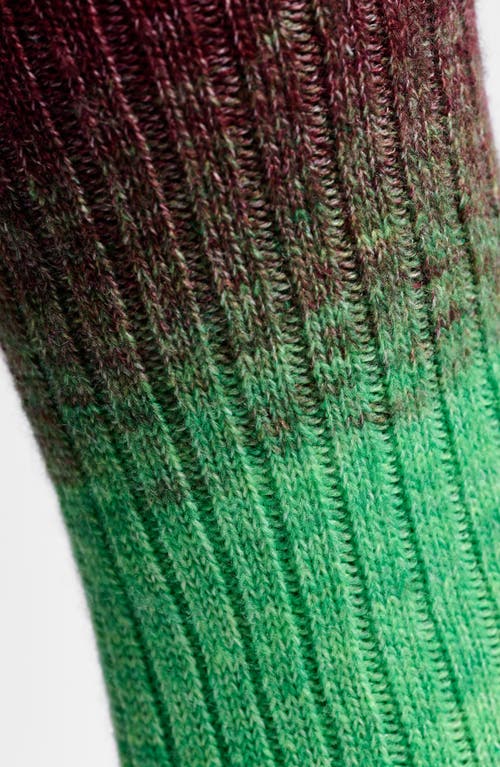 Happy Socks Graident Crew Socks In Multi