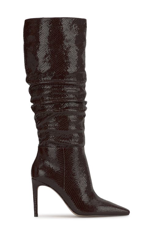 Jessica Simpson Ohena Slouch Knee High Boot In Animal Print
