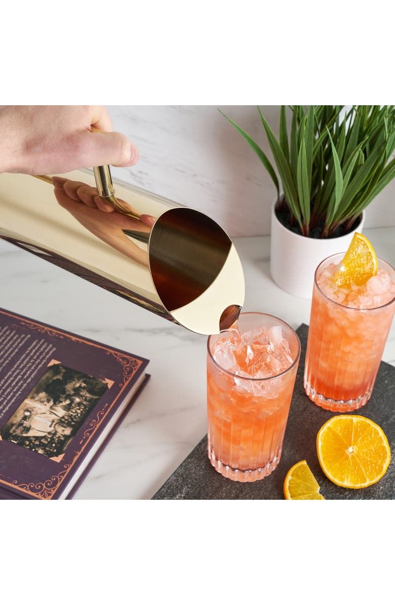 Viski Modern Pitcher, Alternate, color, Gold