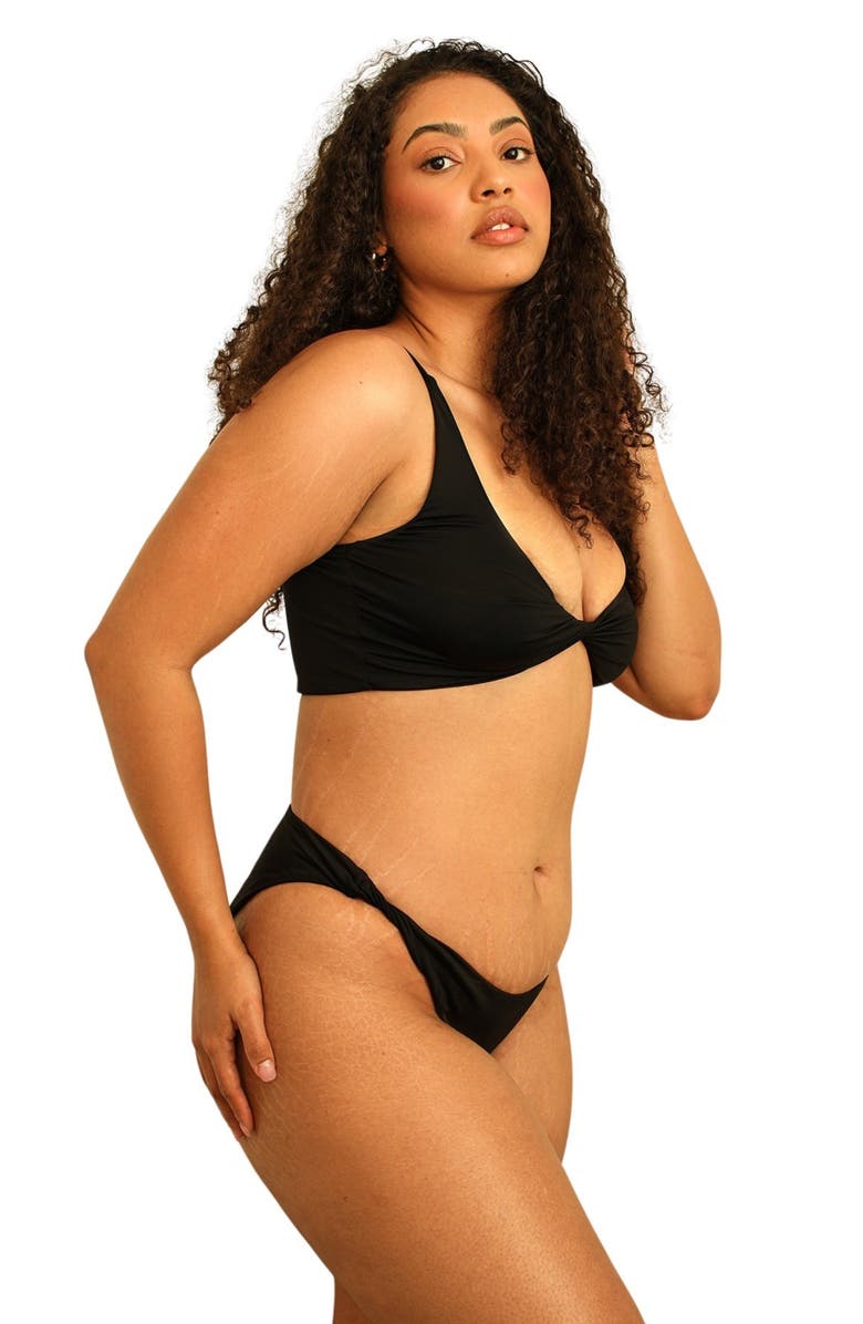 Dippin Daisys Charlie Bottom, Alternate, color, Black