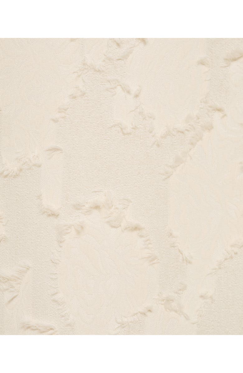 MANGO Textured Flare Midi Skirt, Alternate, color, 