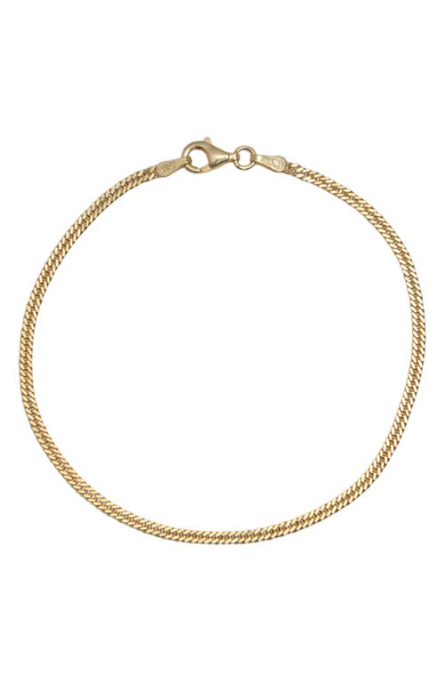 Argento Vivo Curb Chain Bracelet