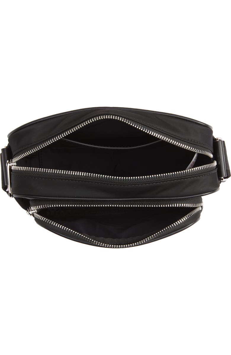 Burberry Paddy Nylon Crossbody Bag, Alternate, color, Black