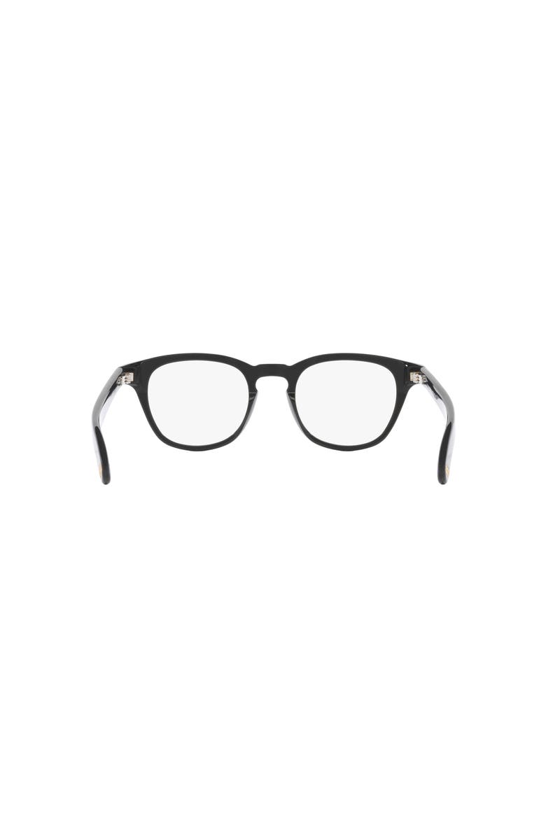 TOM FORD 47mm Round optical glasses, Alternate, color, Black