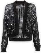 SAACHI Faux Pearl Embellished Cardigan