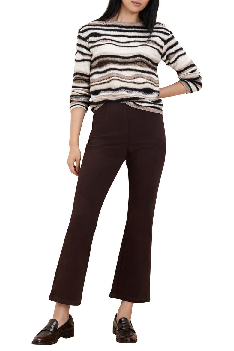 Odyssey Mix Sweater, Alternate, color, BROWN MULTI