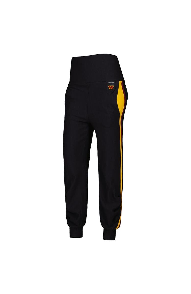 KIYA TOMLIN Women's KIYA TOMLIN Black Washington Commanders Stripe Tri-Blend Joggers, Alternate, color, 