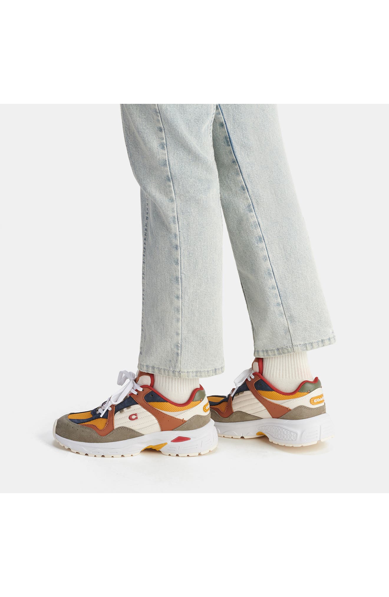 COACH C301 Sneaker, Alternate, color, 