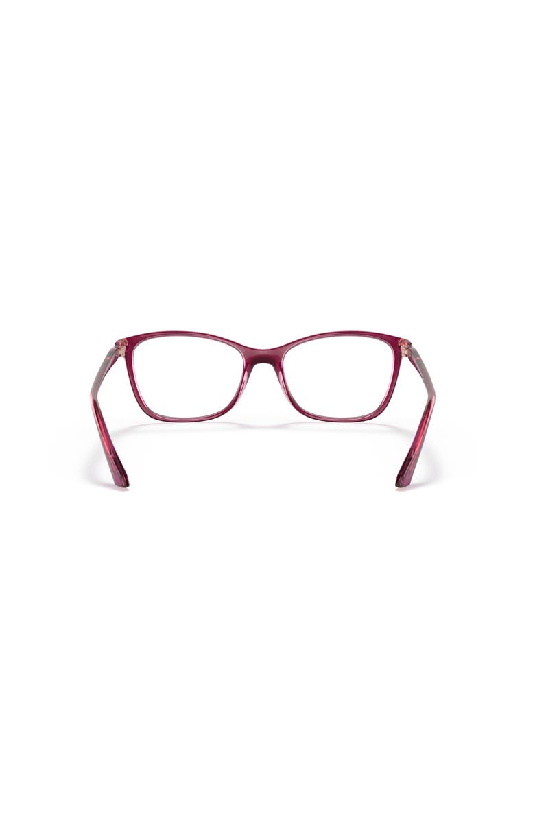 Vogue Eyewear 53mm Rectangle optical glasses, Alternate, color, Violet