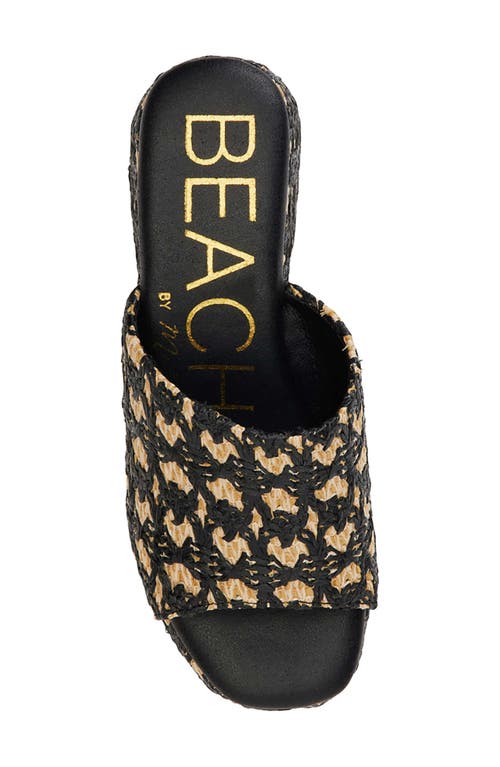Beach By Matisse Cruz Platform Slide Sandal In Multi