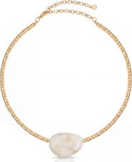 Ettika Turquoise Pendant Bead Necklace