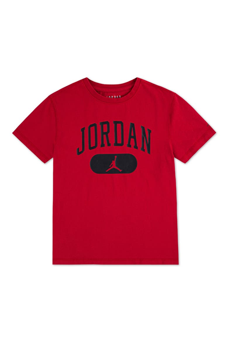 Kids' Elevate Wash T-Shirt, Main, color, GYM RED