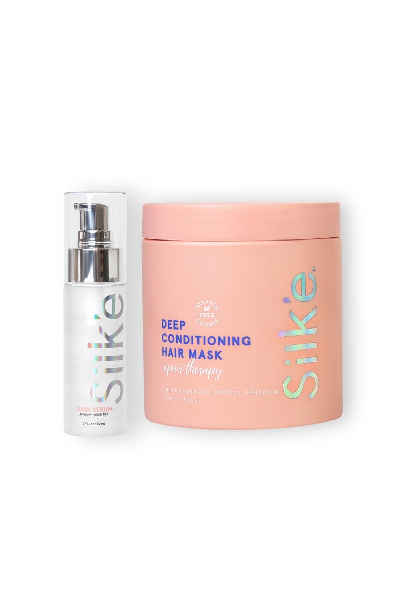 SLEEKE HAIR Dreamy Tresses Treat Hair Care Bundle, Main, color, Light Peach/Coral