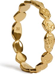 Monica Vinader Capri 18k Gold Vermeil Mini Stacking Ring