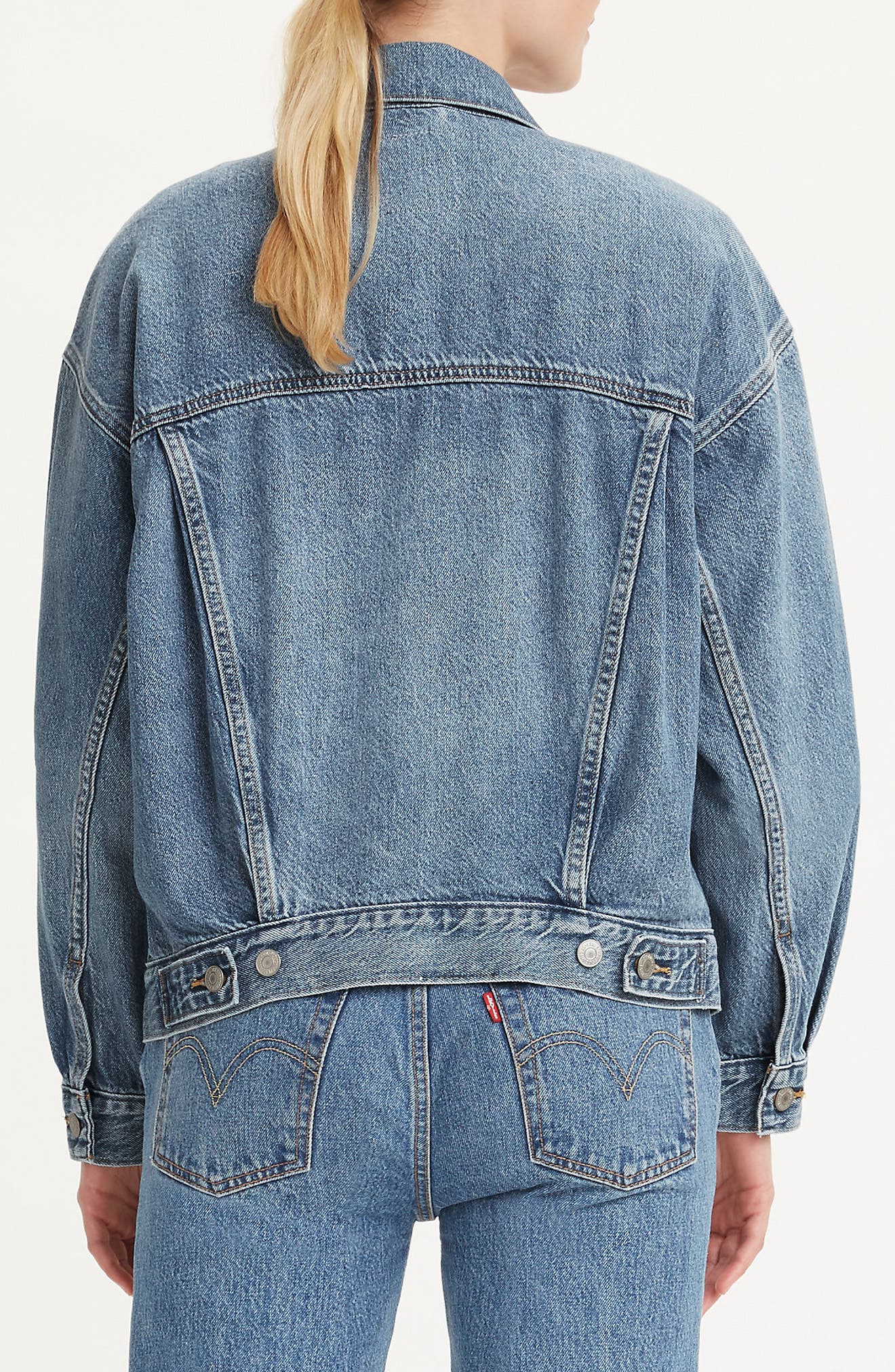 90s Denim Trucker Jacket - image 2