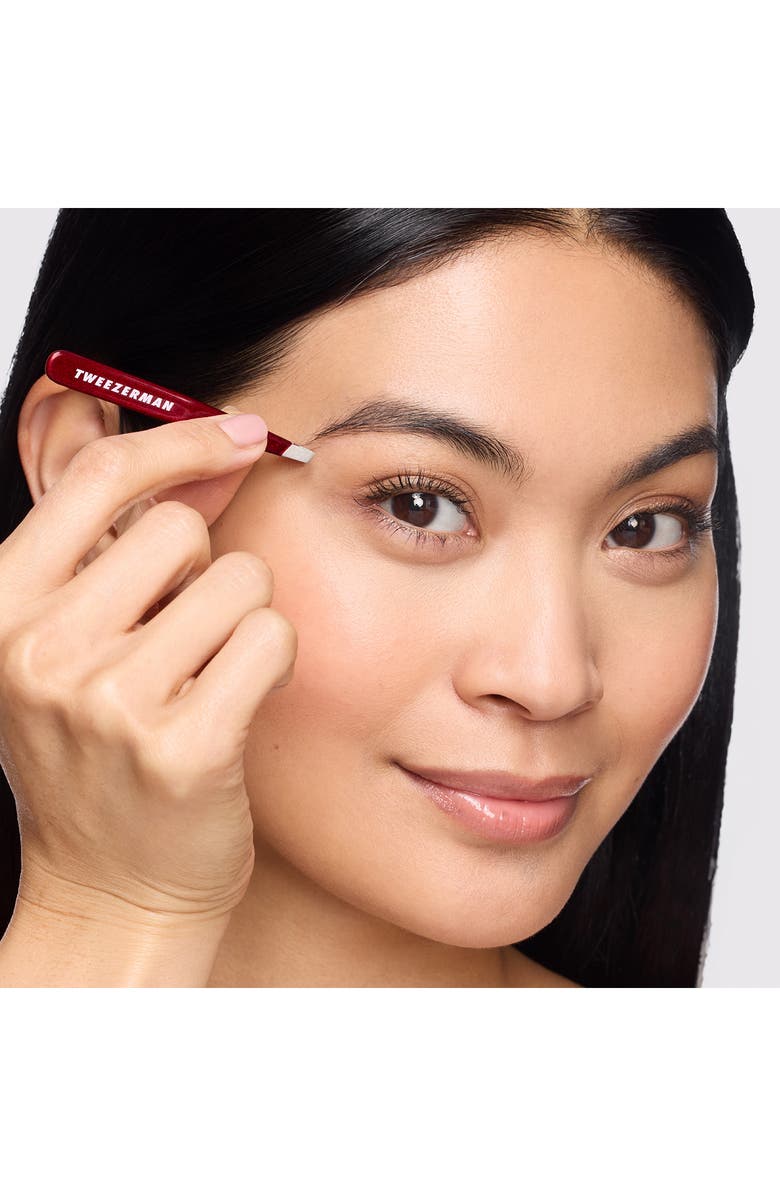 TWEEZERMAN Vintage Rose Mini Tweezer Set with Case $35 Value, Alternate, color, Vintage Rose