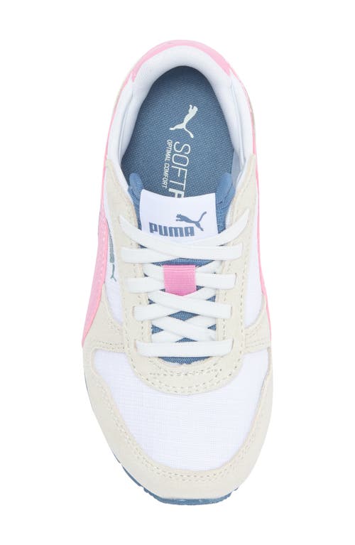 Puma Kids' Siege Sneaker In White-mauved Out-gray