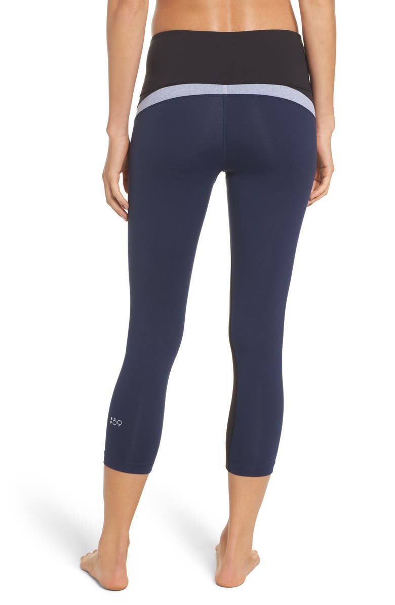 SPLITS59 High Waist Capri Leggings, Alternate, color, 