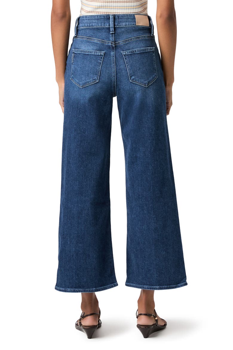 Anessa High Waist Ankle Wide Leg Jeans, Alternate, color, BEACHLINE