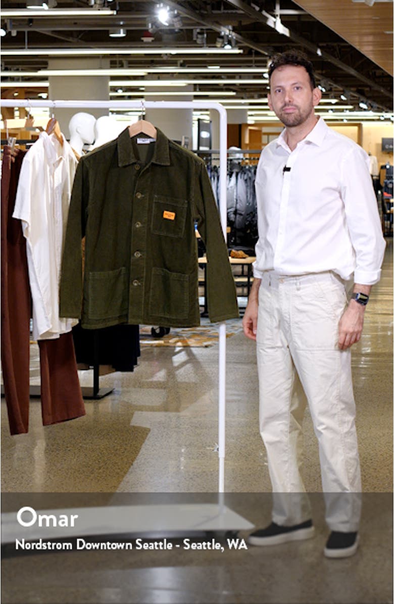 Cotton Corduroy Coverall Jacket, sales video thumbnail