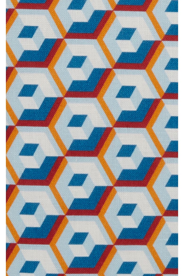 Placemats Set Of 2 (35X45) Cubi Blue, Alternate, color, Cubi Blue