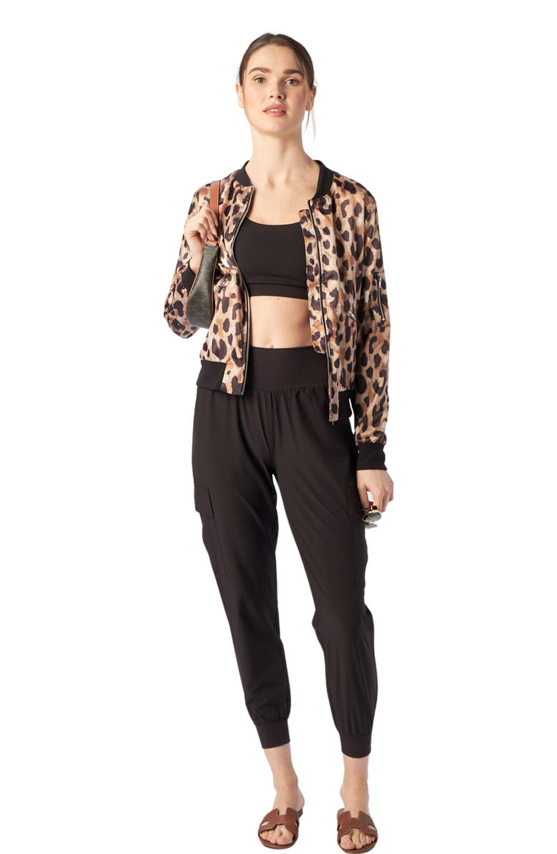 Gottex Woven Cargo Pocket Joggers, Alternate, color, 