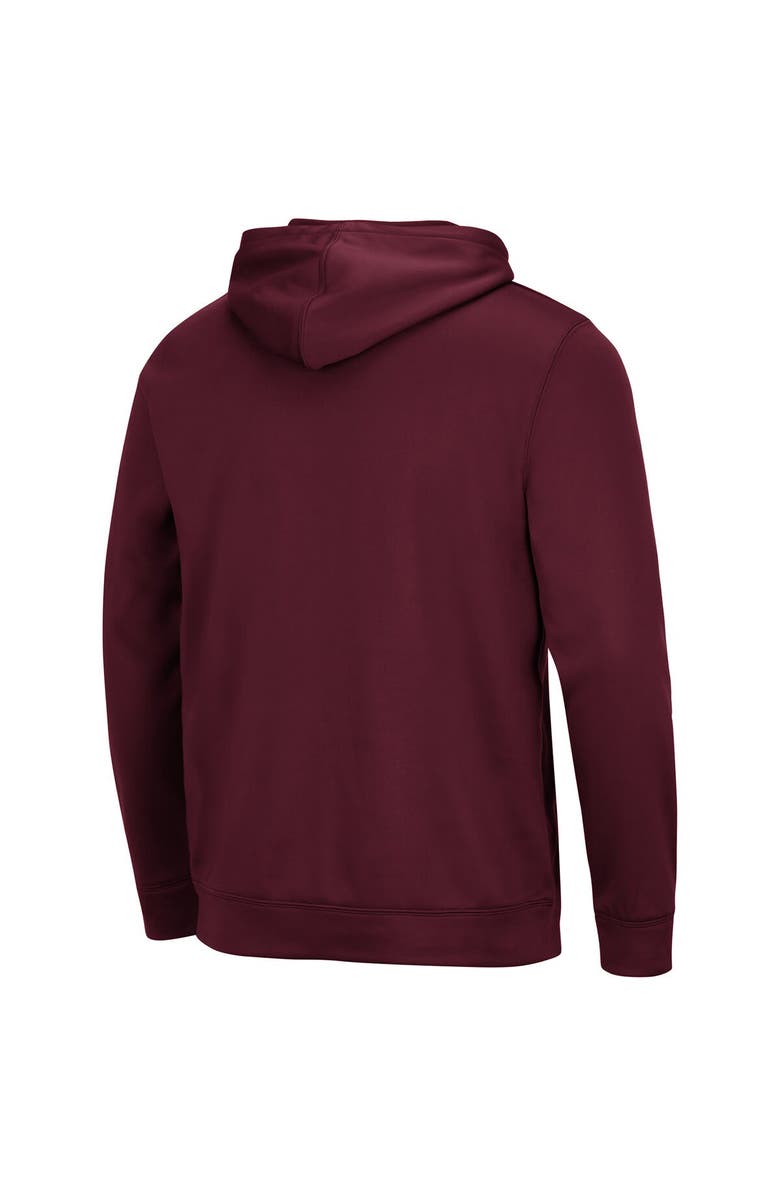 COLOSSEUM Men's Colosseum Maroon Mississippi State Bulldogs Lantern Pullover Hoodie, Alternate, color, Maroon