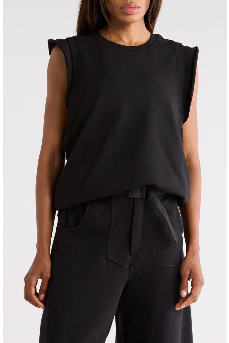 FP Movement Flutter Cotton Tank, Main, color, BLACK