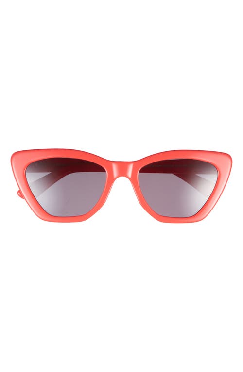 Diff Camila 55mm Gradient Square Sunglasses In Gray
