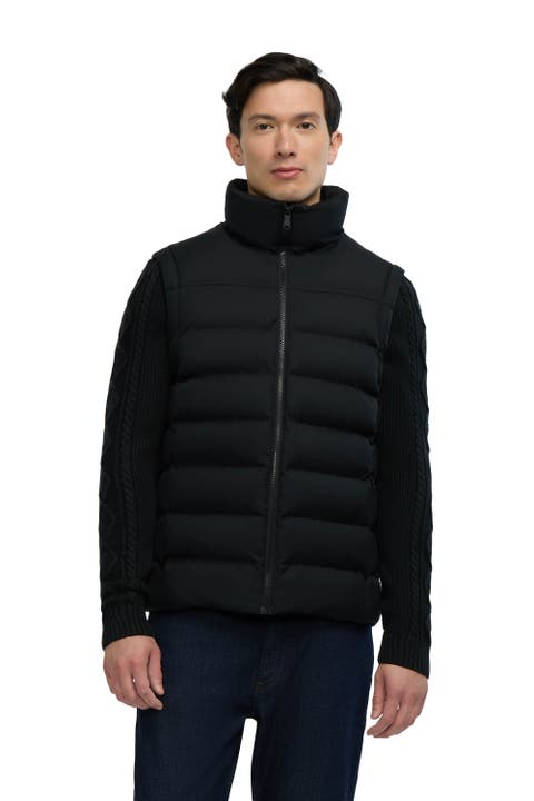 Marcus Lightweight Hybrid Down & Knit Jacket