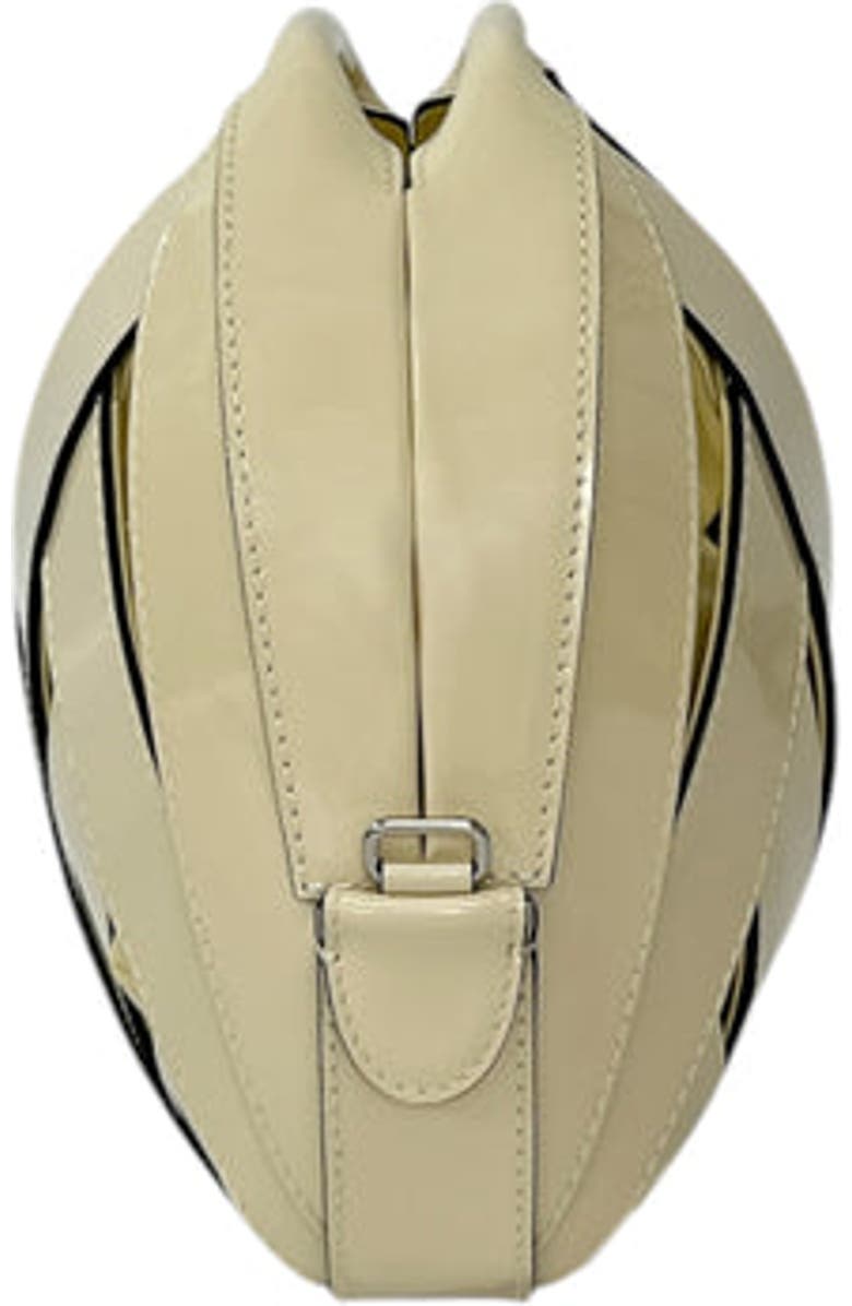 PERRIN PARIS Le Petit Panier Patent Shoulder Bag, Alternate, color,