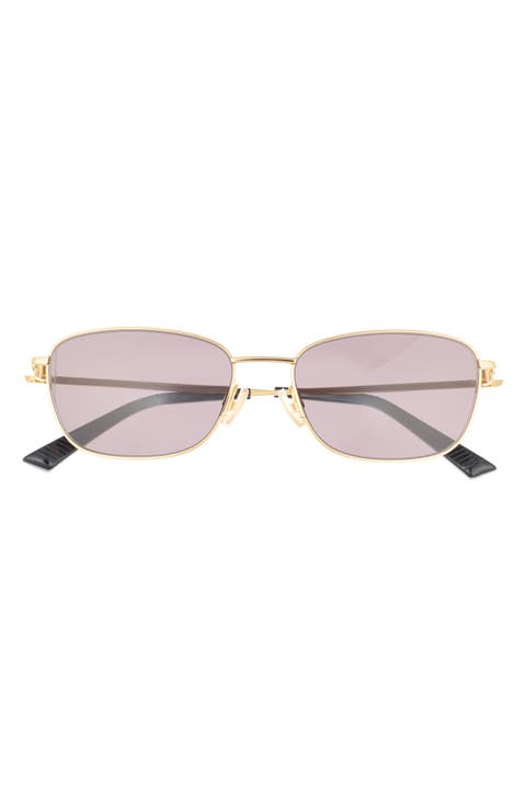 56mm Rectangular Sunglasses