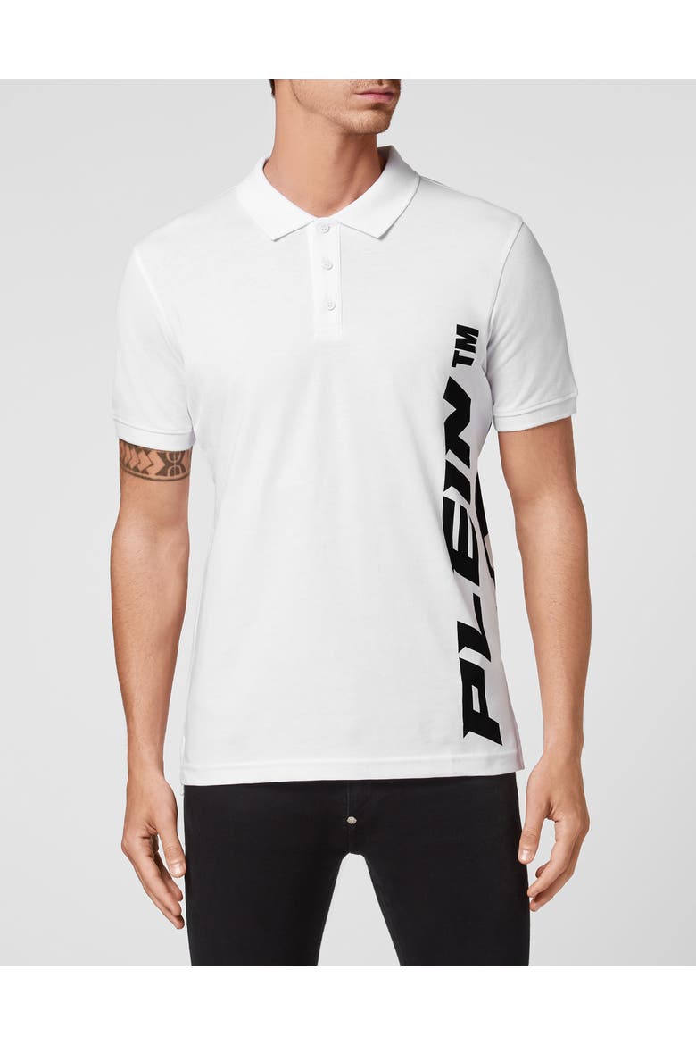 Polo Shirt Men, Main, color, white