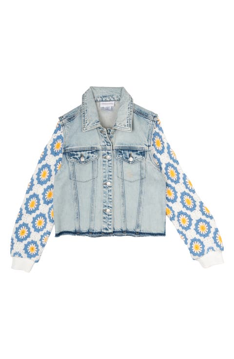 Kids' Open Stitch Denim Jacket (Big Kid)
