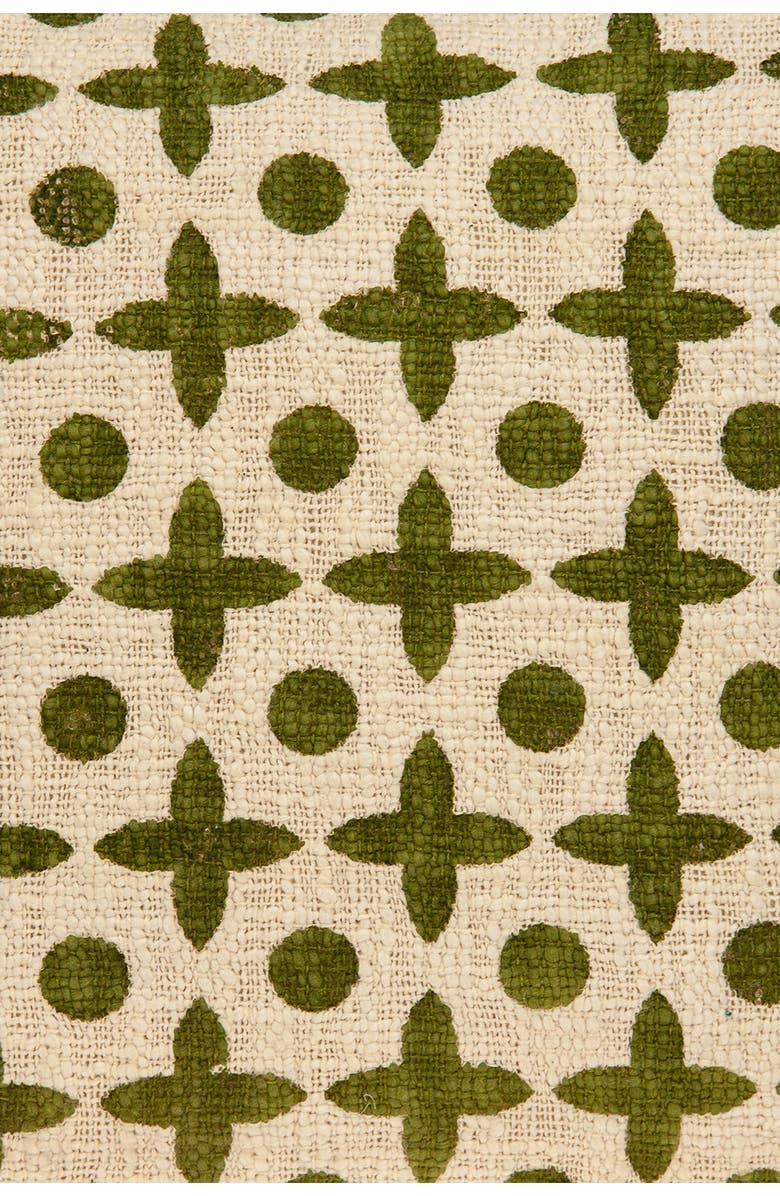 PARKLAND COLLECTION Sitara Transitional Printed Pillow - 18" x 18" - Beige, Alternate, color, Beige