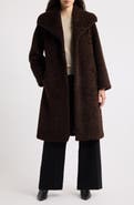 Vince Faux Fur Shawl Collar Coat