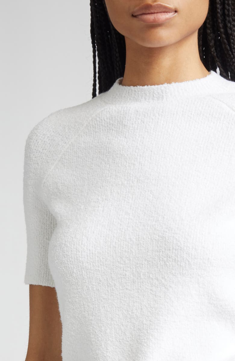TOTEME Raglan Sleeve Sweater, Alternate, color, White