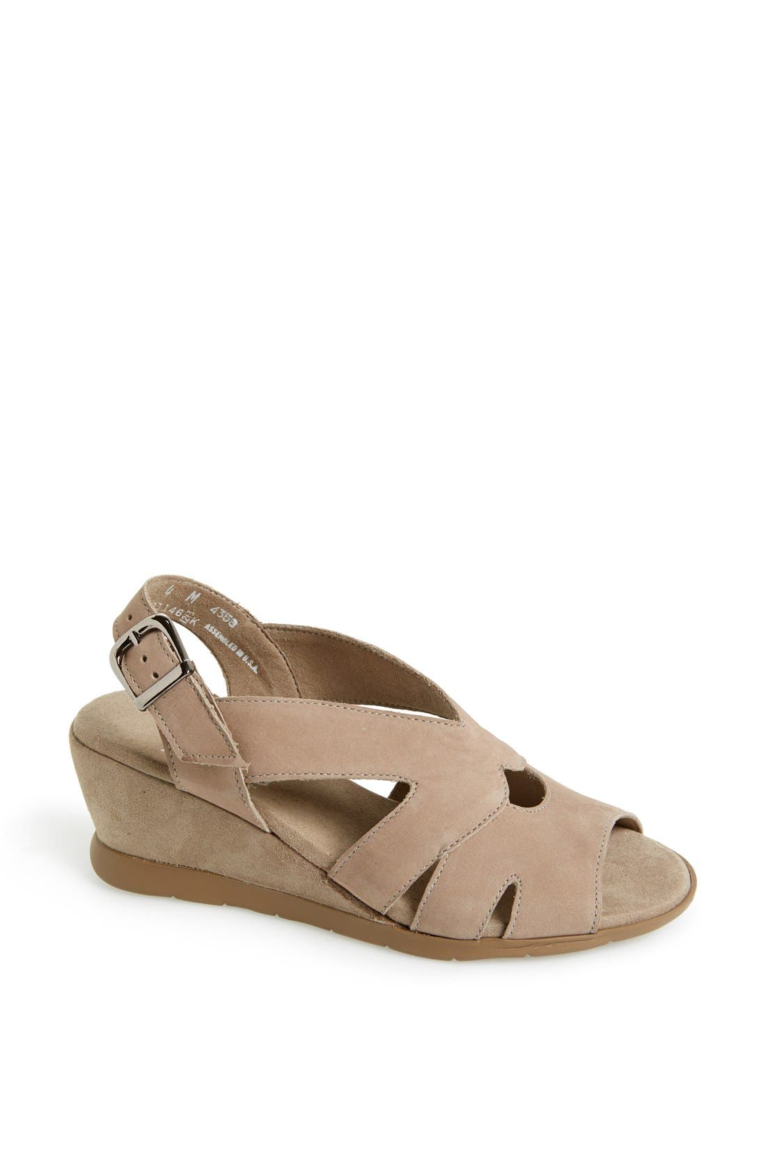 'Lola' Sandal, Main, color, STONE