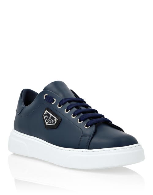 PHILIPP PLEIN Lo-Top Sneakers Iconic Plein Unisex in Darkblue at Nordstrom, Size 46