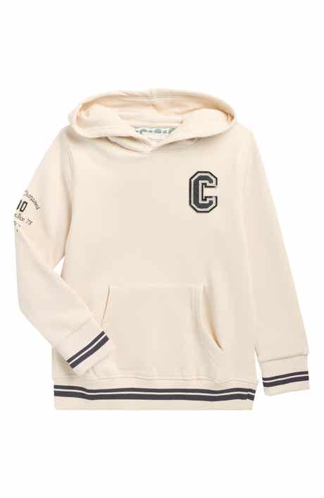 DENIM AND FLOWER Kids' Striped Cuff Hoodie