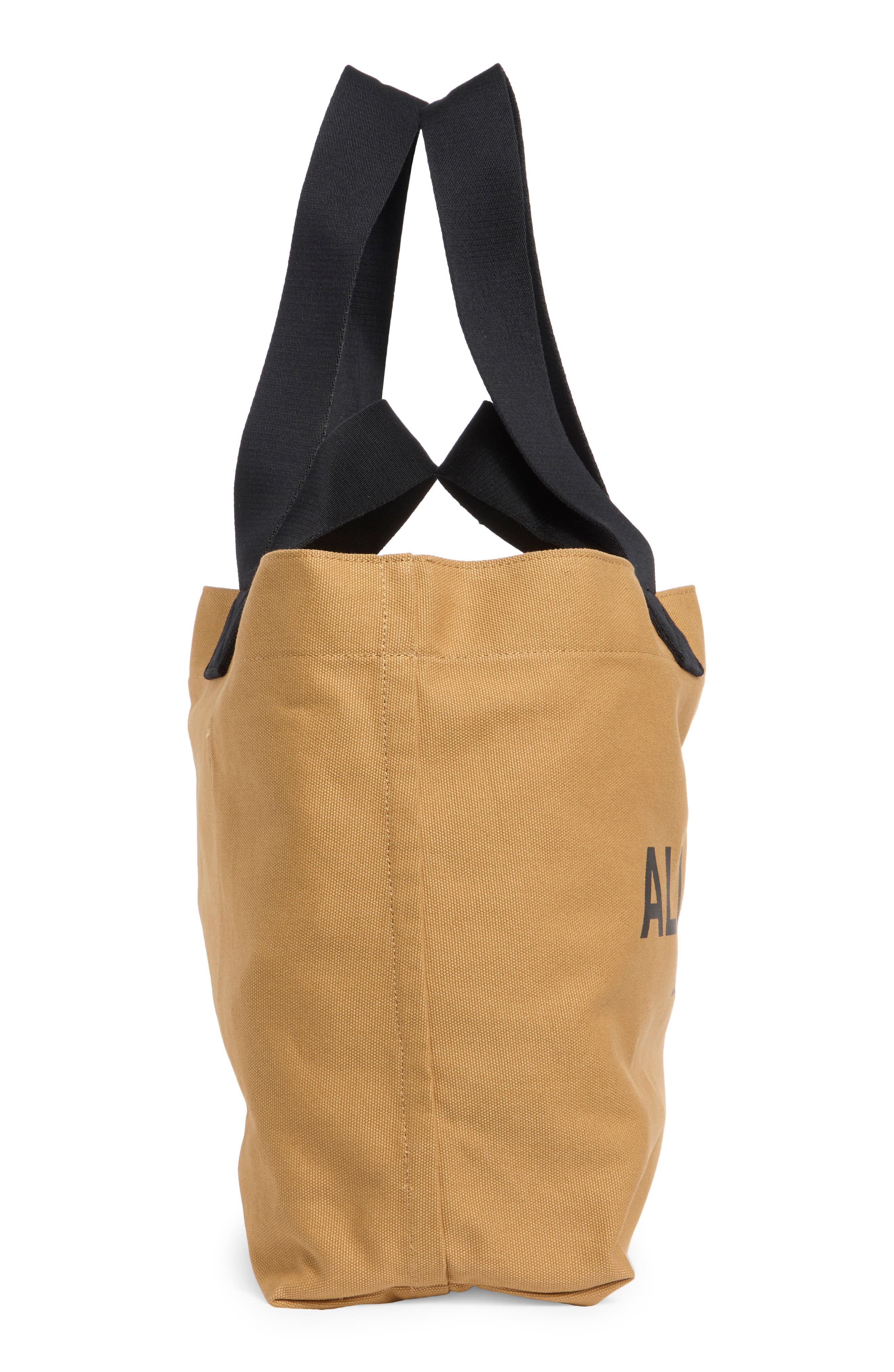 AllSaints Acari Canvas Tote Bag, Alternate, color, Palisade Tan