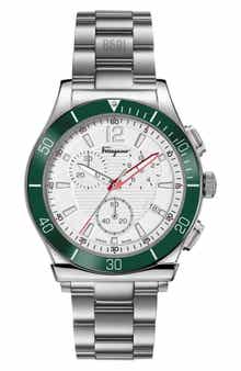 FERRAGAMO 1898 Sport Chronograph Bracelet Watch, 44mm