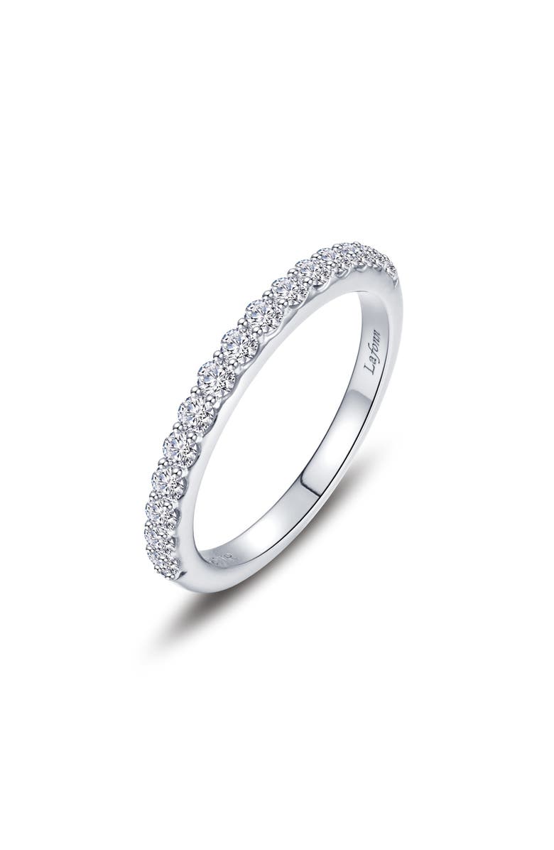 Lafonn Divine Engagement Band Ring, Main, color, Silver
