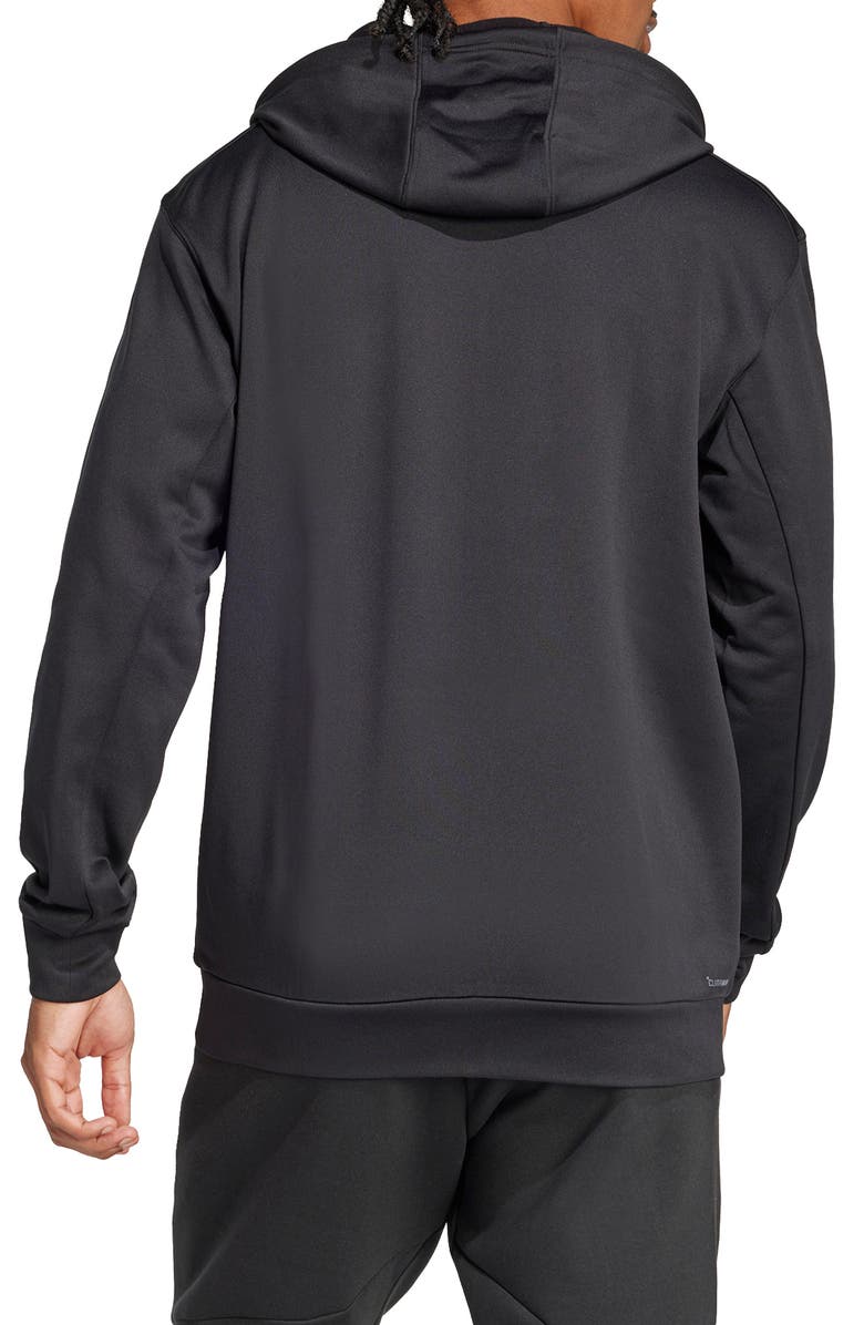 adidas Game & Go Train Hoodie, Alternate, color, Black