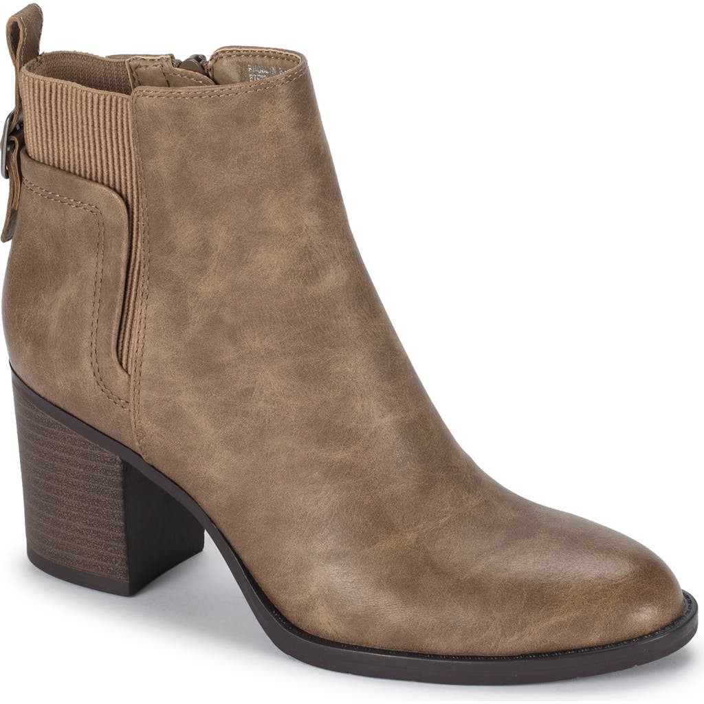 Baretraps Rhoslyn Block Heel Bootie In Brown