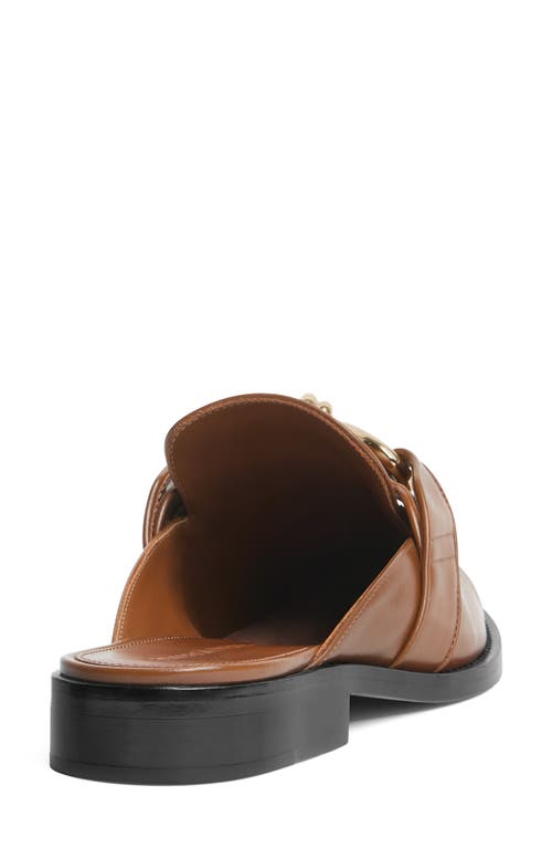 Bottega Veneta Astaire Knot Bit Mule Loafer In Brown