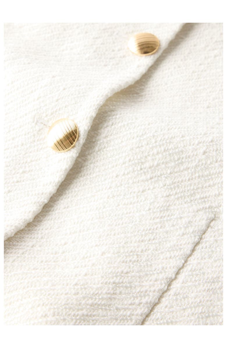 MINT VELVET Boucle Jacket, Alternate, color, Ivory