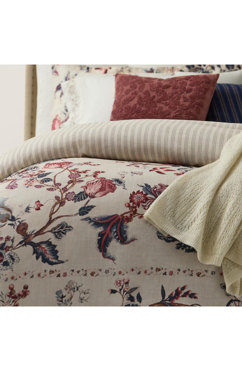 Ralph Lauren Annalise Flowering Vines Duvet Cover, Alternate, color,
