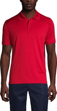 Lands' End School Uniform Young  Short Sleeve Rapid Dry Polo Shirt