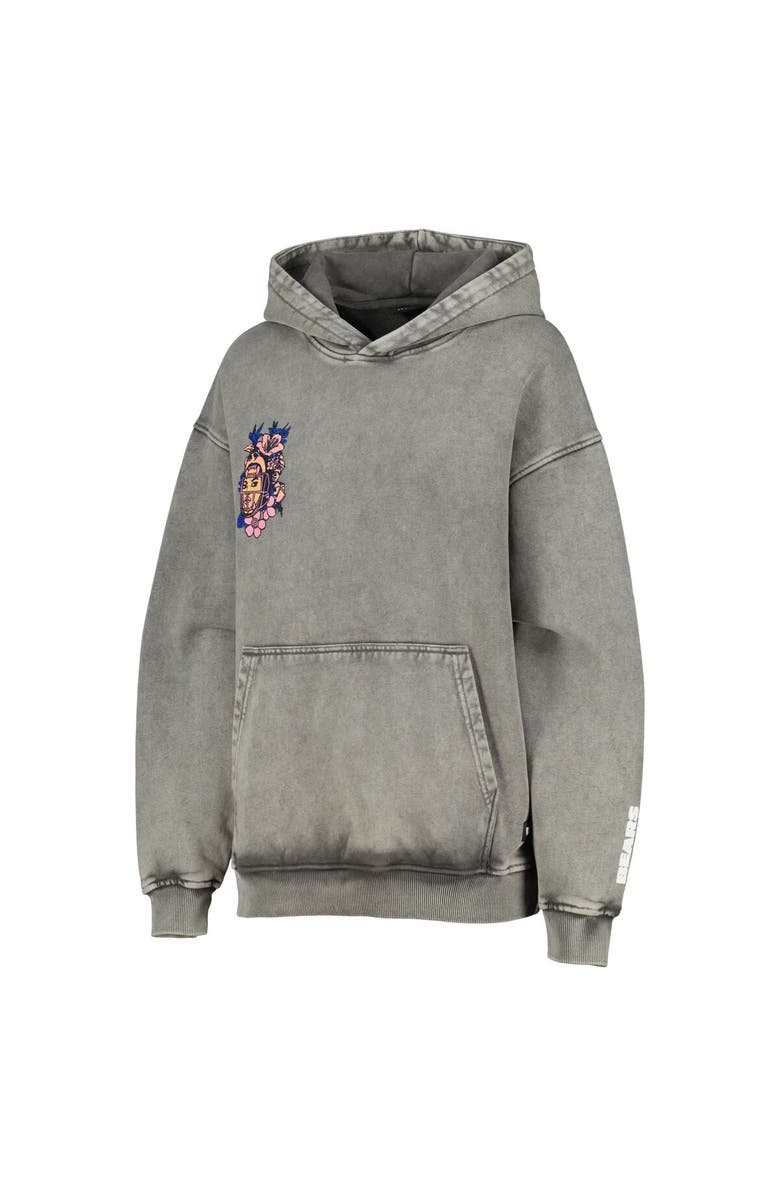 THE WILD COLLECTIVE Women's The Wild Collective Gray Chicago Bears x Ellen Ma 2024 Women's History Month Collection Pullover Hoodie, Alternate, color, Gray